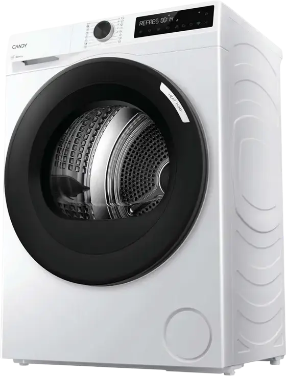 Candy BR 9N2BX-S ProDry 500 Heat Pump Clothes Dryer, 9kg Capacity, Energy Class D, Wi-Fi, Bluetooth, hOn App, AI Smart Move, Hygiene Program, White