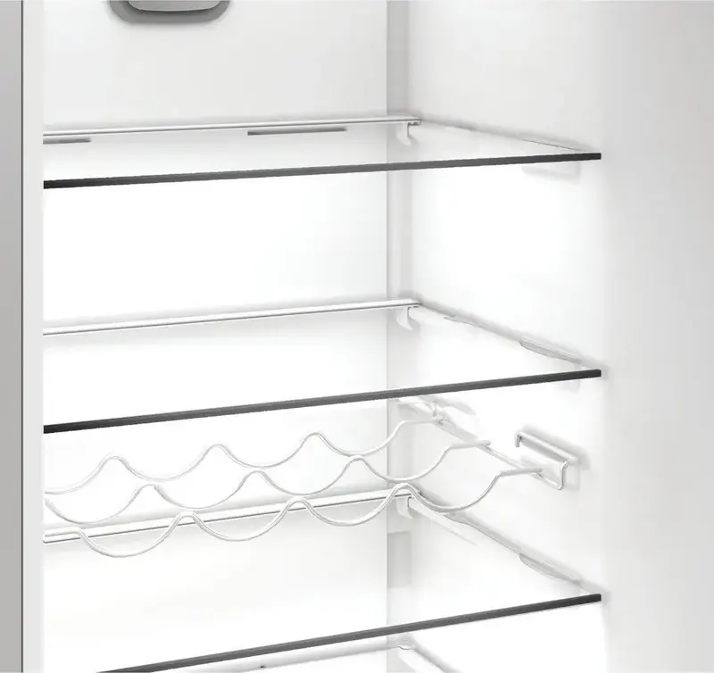 Холодильник Whirlpool WHK 26362 XBR4E, Dual No Frost, нижняя морозильная камера, общий объем 316 л, LED-дисплей, черный, класс энергопотребления E