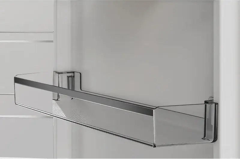 Холодильник Whirlpool WHK 26362 XBR4E, Dual No Frost, нижняя морозильная камера, общий объем 316 л, LED-дисплей, черный, класс энергопотребления E