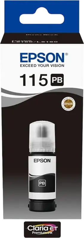 Recipient de cerneală Epson 115 EcoTank, 70ml, Negru