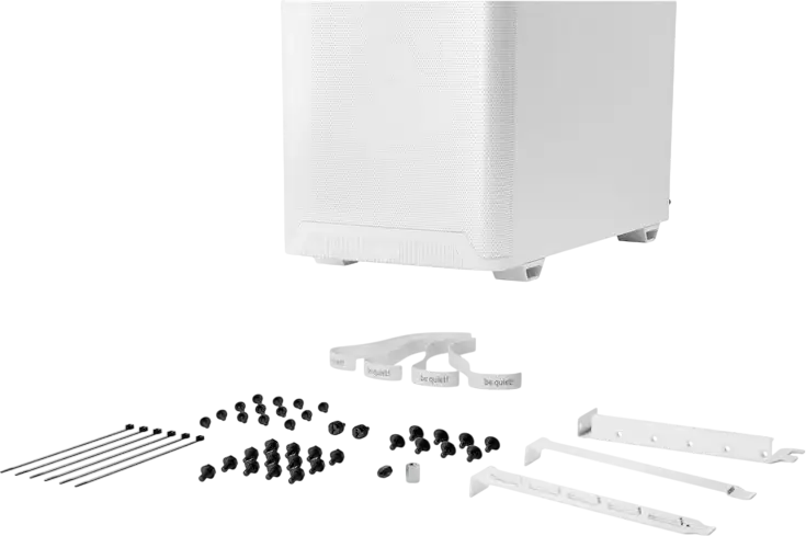 Carcasa be quiet! Pure Base 501 LX Midi-Tower, Alb, ATX/M-ATX/Mini-ITX, 4 Ventilatoare Light Wings LX PWM, Panou Sticla Temperata, Suport GPU Vertical