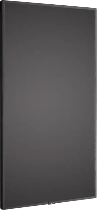 NEC MultiSync M651-2 65" 4K UHD Large Format Display, IPS Panel, 3840x2160, HDR10, Intel SDM Slot, 24/7 Operation, 500 cd/m², Black Metal Bezel