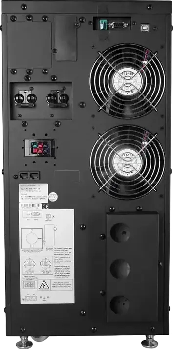 Powercom PCM EBP Pack Baterii Externe pentru UPS VGS-6K, 240VDC, 40 buc Baterii 12V 7Ah, Panou LCD, Format Tower cu Rotițe, Ventilatoare Duale
