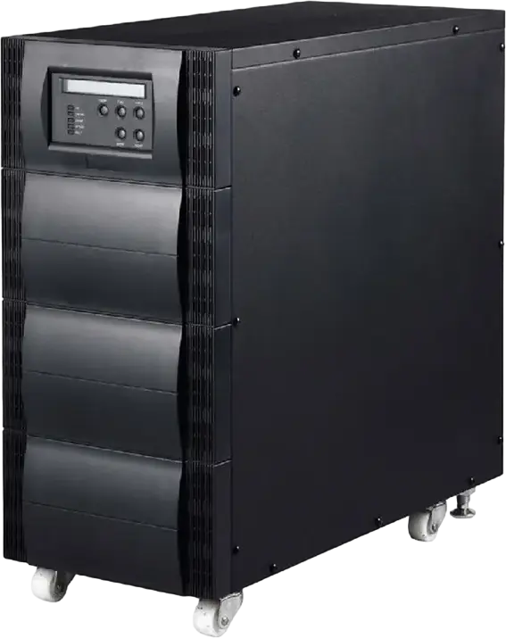 Powercom PCM EBP Pack Baterii Externe pentru UPS VGS-6K, 240VDC, 40 buc Baterii 12V 7Ah, Panou LCD, Format Tower cu Rotițe, Ventilatoare Duale