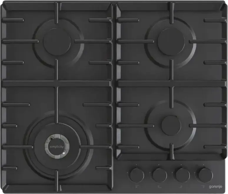 Plită pe gaz Gorenje GW 642 SYB, Negru