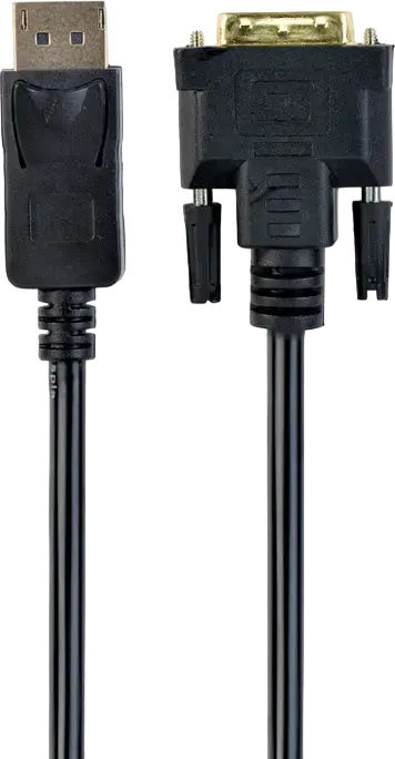 Cablu Adaptor Video Cablexpert CC-DPM-DVIM-6 DisplayPort la DVI-D, Male la Male, 24+1 pini, Full HD 1080p 60Hz, 1.8m, PVC Negru