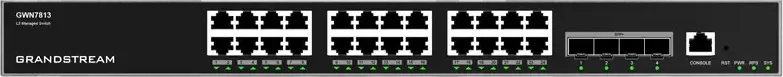 Switch de rețea Grandstream GWN7813, 24x 10/100/1000 Mbps
