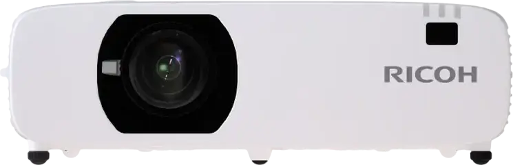Ricoh PJ WUL5A50 Laser Projector, WUXGA 1920x1200, 5200 ANSI Lumens, 3LCD, 4K Input, 20,000h Lamp Life, 1.6x Zoom, Lens Shift, White