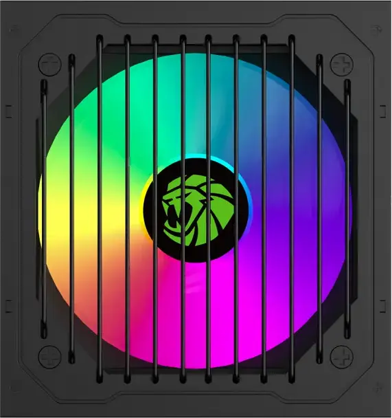 Блок питания Gamemax VP-800-RGB-S 800W, 80+ Bronze, ATX, ARGB LED подсветка, Active PFC, гидравлический вентилятор 120мм, немодульный