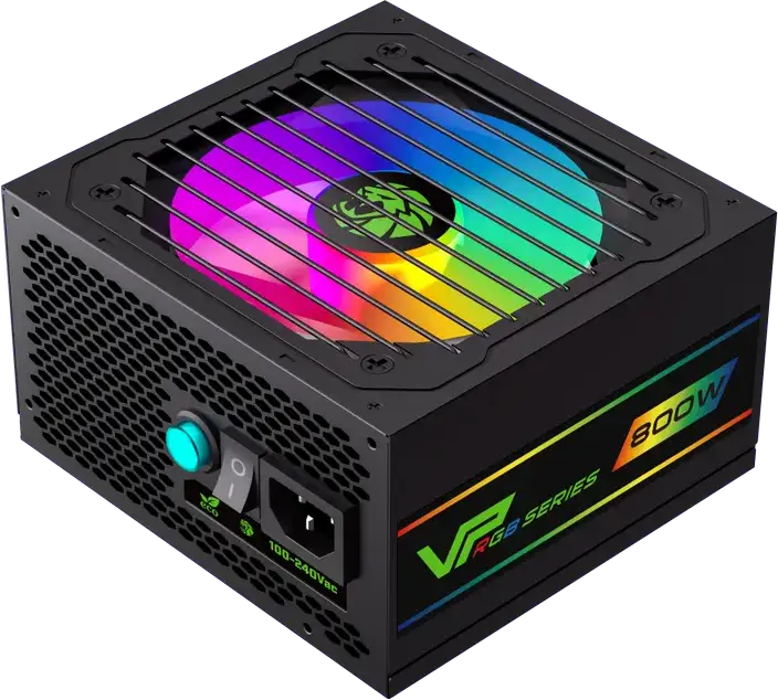 Sursă Alimentare PC Gamemax VP-800-RGB-S, 800W, ATX, Nemodular