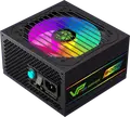 Блок питания Gamemax VP-800-RGB-S 800W, 80+ Bronze, ATX, ARGB LED подсветка, Active PFC, гидравлический вентилятор 120мм, немодульный