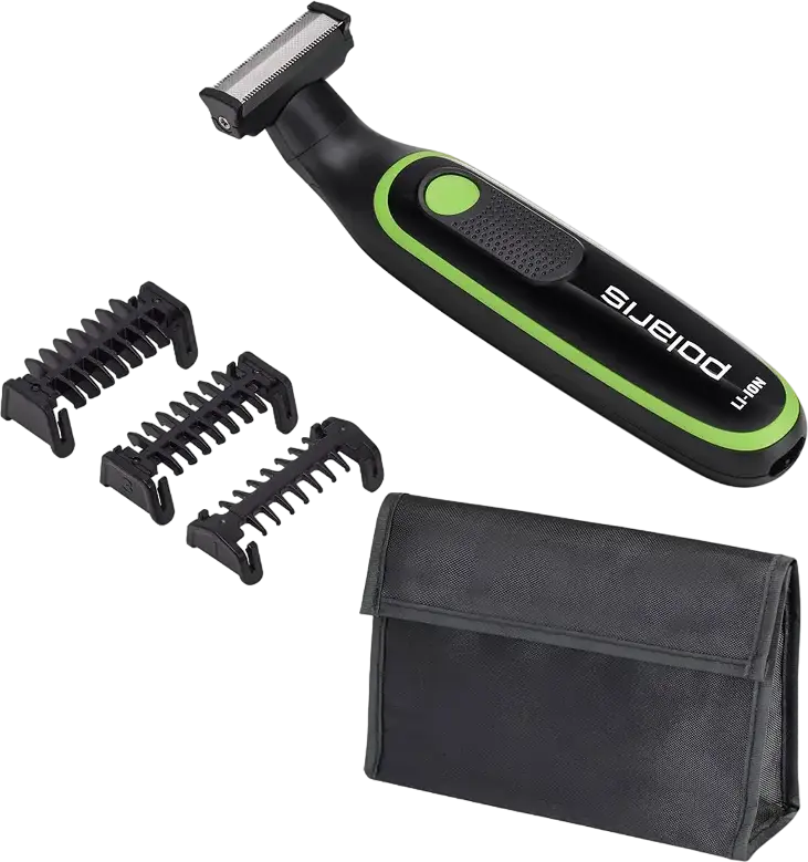 Trimmer pentru bărbați Polaris PHC 0303RB, Negru | Verde