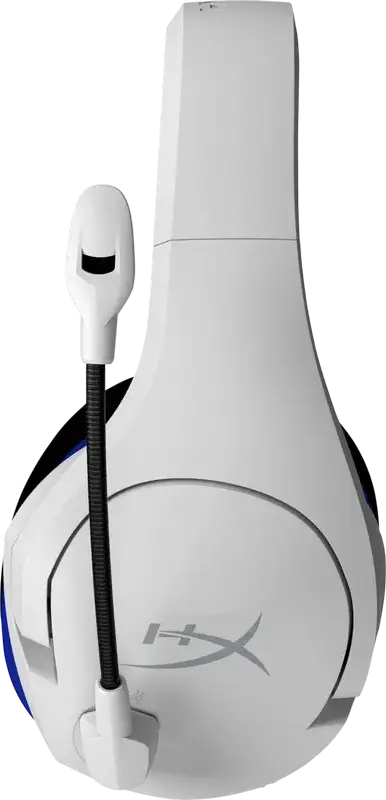 HyperX Cloud Stinger Core Wireless Gaming Headset HHSS1C-KB-WT/G, 2.4GHz Wireless, Noise-Cancelling Swivel-to-Mute Mic, 17h Battery, PS5, PS4, PC, White