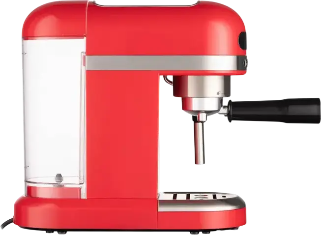 Espressor Manual Ardesto YCM-E1501, 1350W, Pompa Italiana ULKA 20 Bar, Control PID Ecran Tactil, Rezervor Apa 1.4L, Spumator Lapte, Rosu