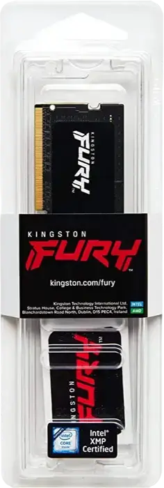 Memorie RAM Laptop Kingston FURY Impact 16GB DDR5 4800MT/s SODIMM KF548S38IB-16 CL38 1.1V Intel XMP 3.0