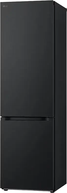 LG GBV3200DEP Freestanding Combi Fridge Freezer, No Frost, 387L, Graphite Black, Smart Inverter Compressor, DoorCooling+, LINEARCooling, 59.5x203x68.2 cm