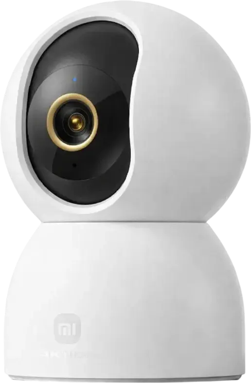 Xiaomi Smart Camera C701 4K Ultra HD Security Camera, 8MP, 360° Pan-Tilt, Infrared Night Vision, Two-Way Audio, AI Human & Pet Detection, White