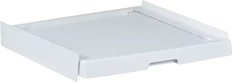 Candy WSK1111U Universal Stacking Kit for Washer and Dryer, White, with Sliding Drawer, 55 x 60.5 x 9 cm, Max Load 90 kg, Space-Saving Vertical Fit