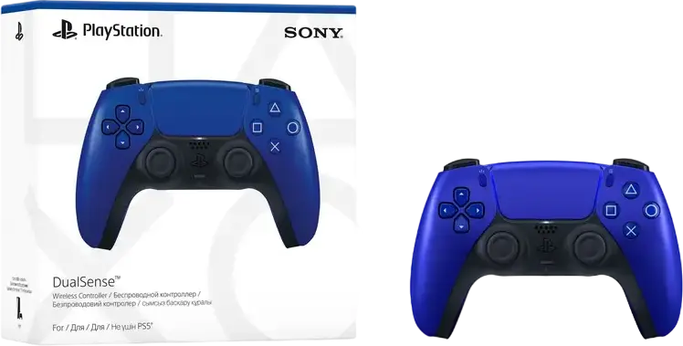 Controller Wireless Sony DualSense pentru PlayStation 5, Windows, Android, iOS - Feedback Haptic, Triggere Adaptive, Microfon și Difuzor Integrate