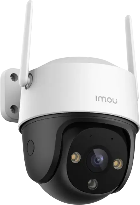 Imou Cruiser 2C 5MP Outdoor PTZ Security Camera IPC-GS7CP-5M0WE, 2880x1620, Pan/Tilt, 8x Digital Zoom, IP66 Weatherproof, Two-Way Audio, Human Detection, White
