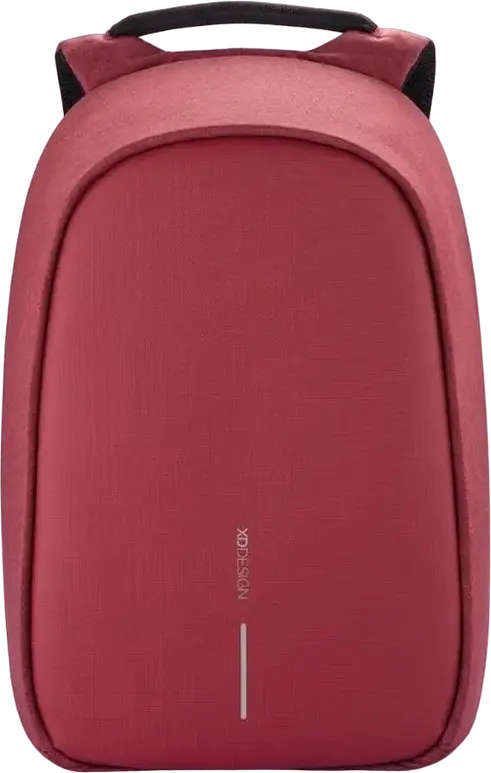 Rucsac pentru Laptop Bobby Hero Small, 13.3", Piele artificială, Roșu