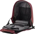XD Design Bobby Hero Small Anti-Theft Backpack, Red, Water-Repellent R-pet Fabric, for 13.3 inch Laptops and 12.9 inch Tablets, USB Charging Port, 380x265x140mm