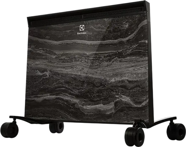 Electrolux ECH/BM-1600 3BI-W EEC Electric Convector Heater, 1600W, Wi-Fi App Control, Digital Inverter 4.0, Glass-Ceramic Marble Design, Monolith Element