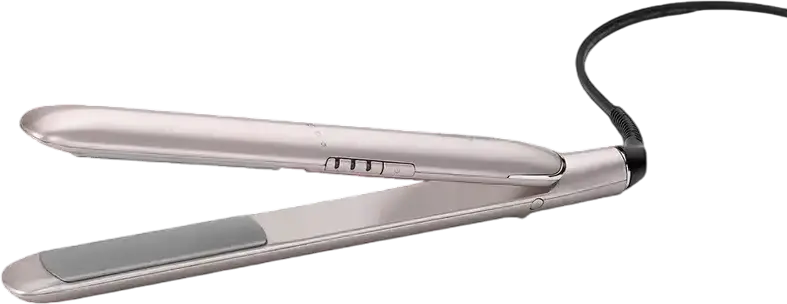 Выпрямитель для волос BaByliss ST516E Mauve Lustre, титано-керамические пластины, температура 180-235°C, быстрый нагрев, автоотключение, с термостойким ковриком