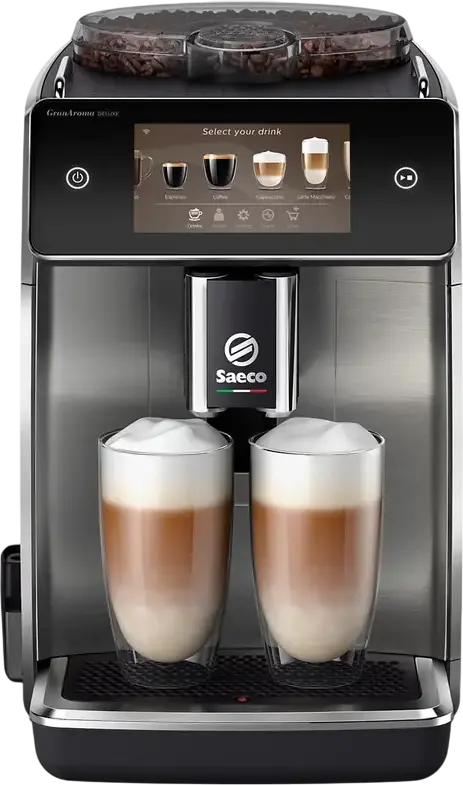 Aparat de cafea Saeco SM6685/00, Negru | Oțel inoxidabil