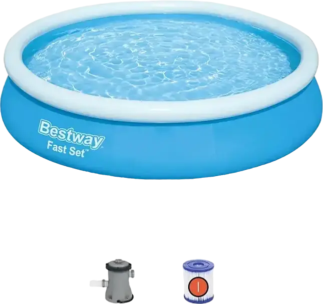 Piscină gonflabilă Bestway 57274, 5377L, Albastru deschis