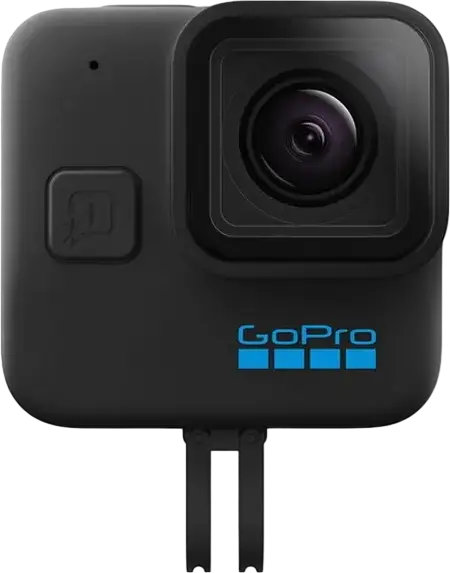 GoPro HERO11 Black Mini Action Camera, 24.7MP, 5.3K Video 60fps, 1/1.9" CMOS Sensor, Waterproof, Dustproof, Image Stabilization, Black