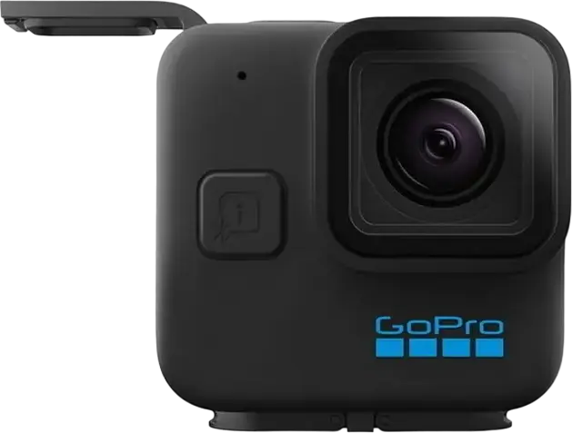 GoPro HERO11 Black Mini Action Camera, 24.7MP, 5.3K Video 60fps, 1/1.9" CMOS Sensor, Waterproof, Dustproof, Image Stabilization, Black