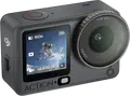 DJI Osmo Action 6 Essential Combo Action Camera, 8K Video, 38MP Photo, 1/1.1-inch CMOS, RockSteady 3.0, Dual Touch Screens, IP68 Waterproof, Black
