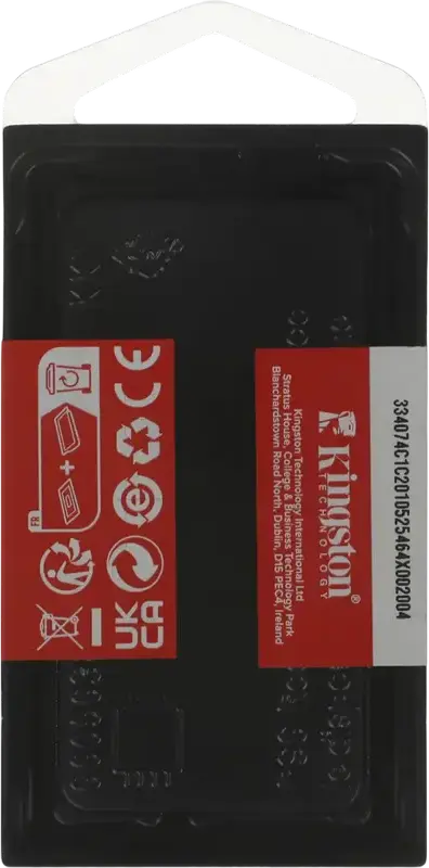 Модуль памяти Kingston ValueRAM KVR56S46BS6-8 8GB DDR5 5600MHz PC5-44800 CL46 1.1V SO-DIMM для ноутбука с On-die ECC