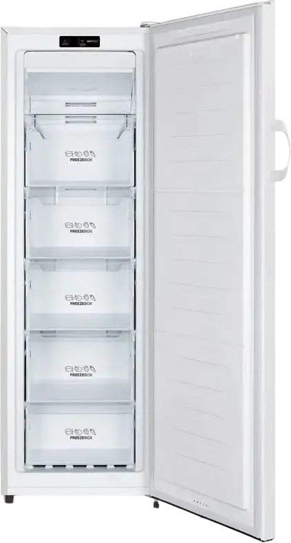 Gorenje FN4172CW Freestanding Upright Freezer, NoFrost, 212L Capacity, Digital LED Display, Super Freeze, White, 55 x 169.1 x 55.7 cm