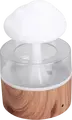 XO HF10 Flaming Mountain Air Humidifier and Aromatherapy Diffuser, 260ml Water Tank, Rain Effect, RGB Lighting, ABS Plastic, Desktop, 8W
