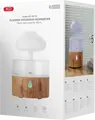 XO HF10 Flaming Mountain Air Humidifier and Aromatherapy Diffuser, 260ml Water Tank, Rain Effect, RGB Lighting, ABS Plastic, Desktop, 8W