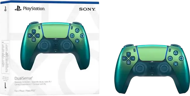 Controller Wireless Sony DualSense pentru Windows, Android, iOS - Feedback Haptic, Triggere Adaptive, Microfon și Difuzor Integrate