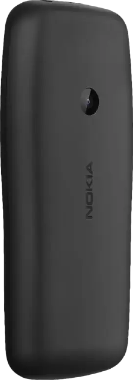 Nokia 110 Feature Phone, 1.77 inch TFT Display, Dual mini-SIM, 2G, QVGA Camera, FM Radio, LED Flashlight, 800 mAh Battery, Black