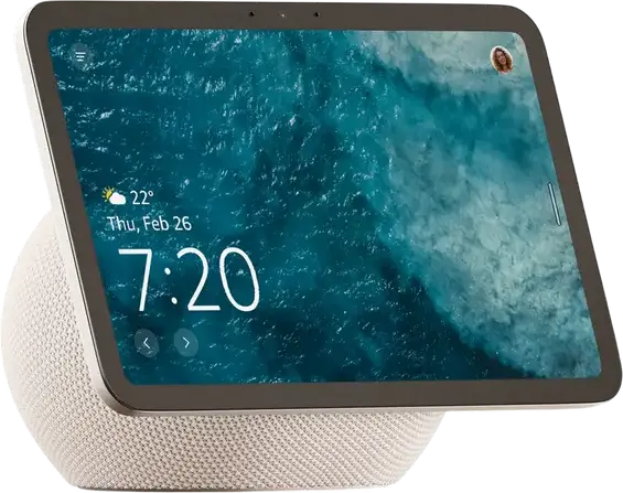 Difuzor Inteligent Amazon Echo Show 8 (4th Gen), Glacier White