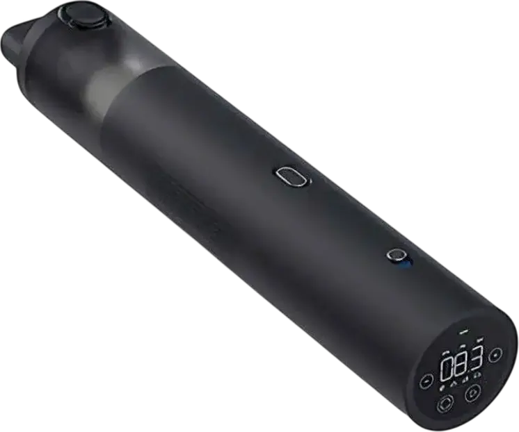 Lydsto Multivac HD-SCXCCQ02 Ручной пылесос 2-в-1 и автомобильный компрессор, портативный пылесос с цифровым дисплеем и зарядкой USB-C, черный