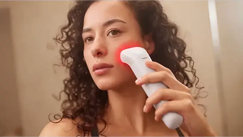 Эпилятор Philips BRE750/00 9900 Beauty Set, для влажного и сухого использования, 32 керамических пинцета, система ProGuide, SkinLED, набор 11 в 1, белый