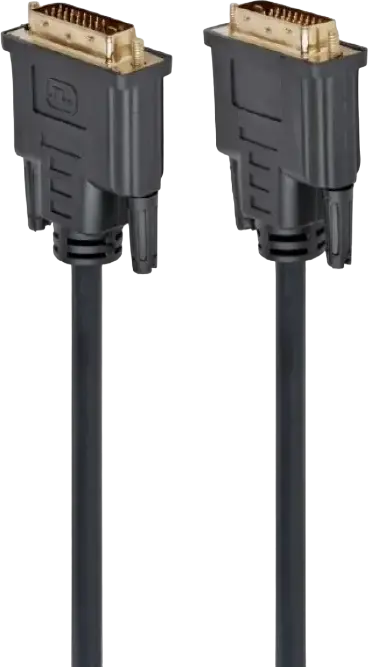 Cablexpert CC-DVI2-BK-6 DVI-D Dual Link Video Cable, Male to Male, 1.8m, Black with Ferrite Cores for EMI Reduction