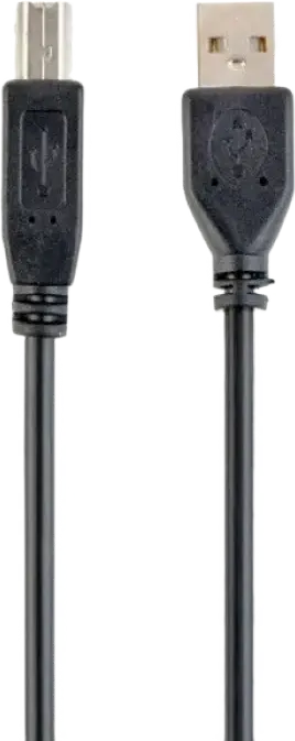 Cablu de comunicație Cablexpert CCP-USB2-AMBM-10, USB Type-A/USB Type-B, 3m, Negru