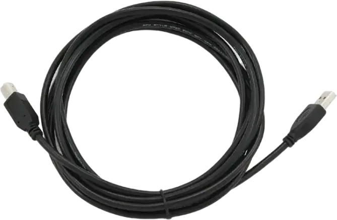 Cablexpert CCP-USB2-AMBM-10 Professional Series USB 2.0 Communication Cable, USB Type-A to Type-B, Length: 3m, Color: Black PVC Jacket