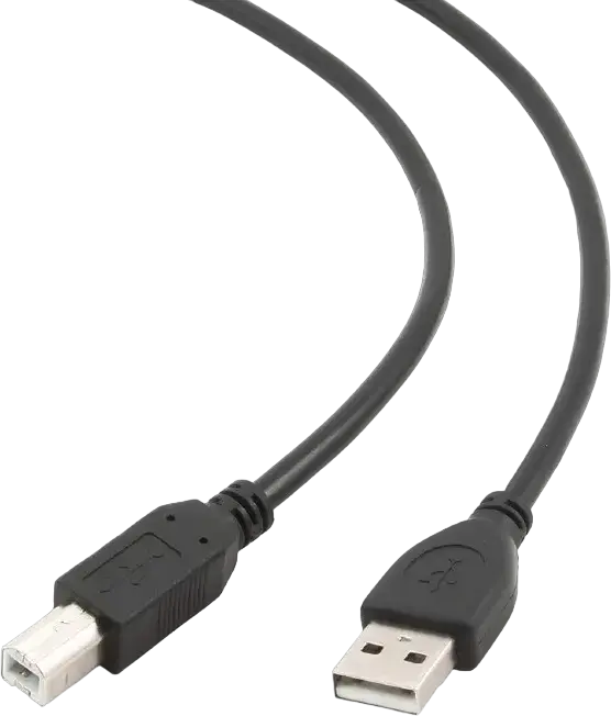 Cablexpert CCP-USB2-AMBM-10 Professional Series USB 2.0 Communication Cable, USB Type-A to Type-B, Length: 3m, Color: Black PVC Jacket