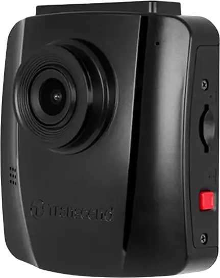 Camera Auto Transcend DrivePro 110, Rezoluție 2K QHD 1440P, Unghi Larg 140°, WDR, Înregistrare de Urgență G-Sensor, Time-lapse, Ecran LCD 2.4", Negru