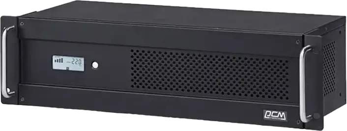 Powercom INF-1100AP RM Rack Mount UPS 1100VA 770W Pure Sine Wave Uninterruptible Power Supply with AVR, LCD Panel, USB, RS232, SNMP