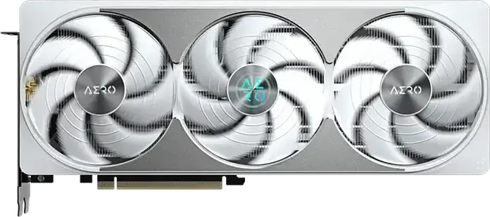 Placa Video Gigabyte GeForce RTX 5080 AERO OC 16GB GDDR7 GV-N5080AERO OC-16GD, 256-bit, PCI-E 5.0, Sistem Răcire cu 3 Ventilatoare, Alb/Argintiu