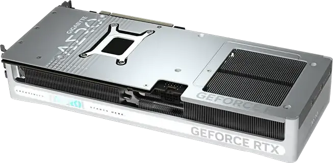 Placa Video Gigabyte GeForce RTX 5080 AERO OC 16GB GDDR7 GV-N5080AERO OC-16GD, 256-bit, PCI-E 5.0, Sistem Răcire cu 3 Ventilatoare, Alb/Argintiu